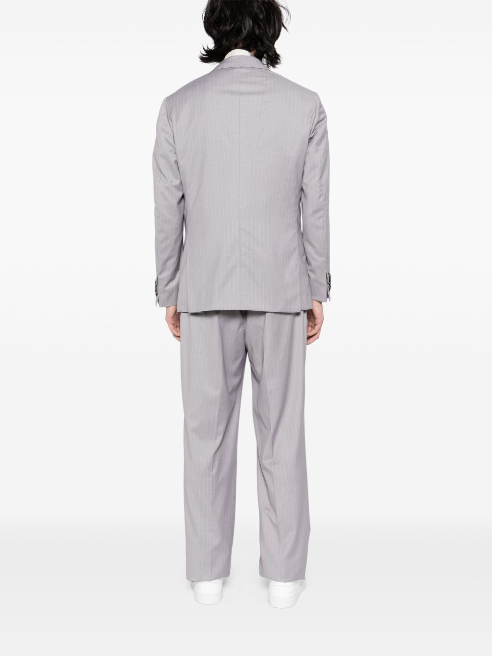pinstripe suit