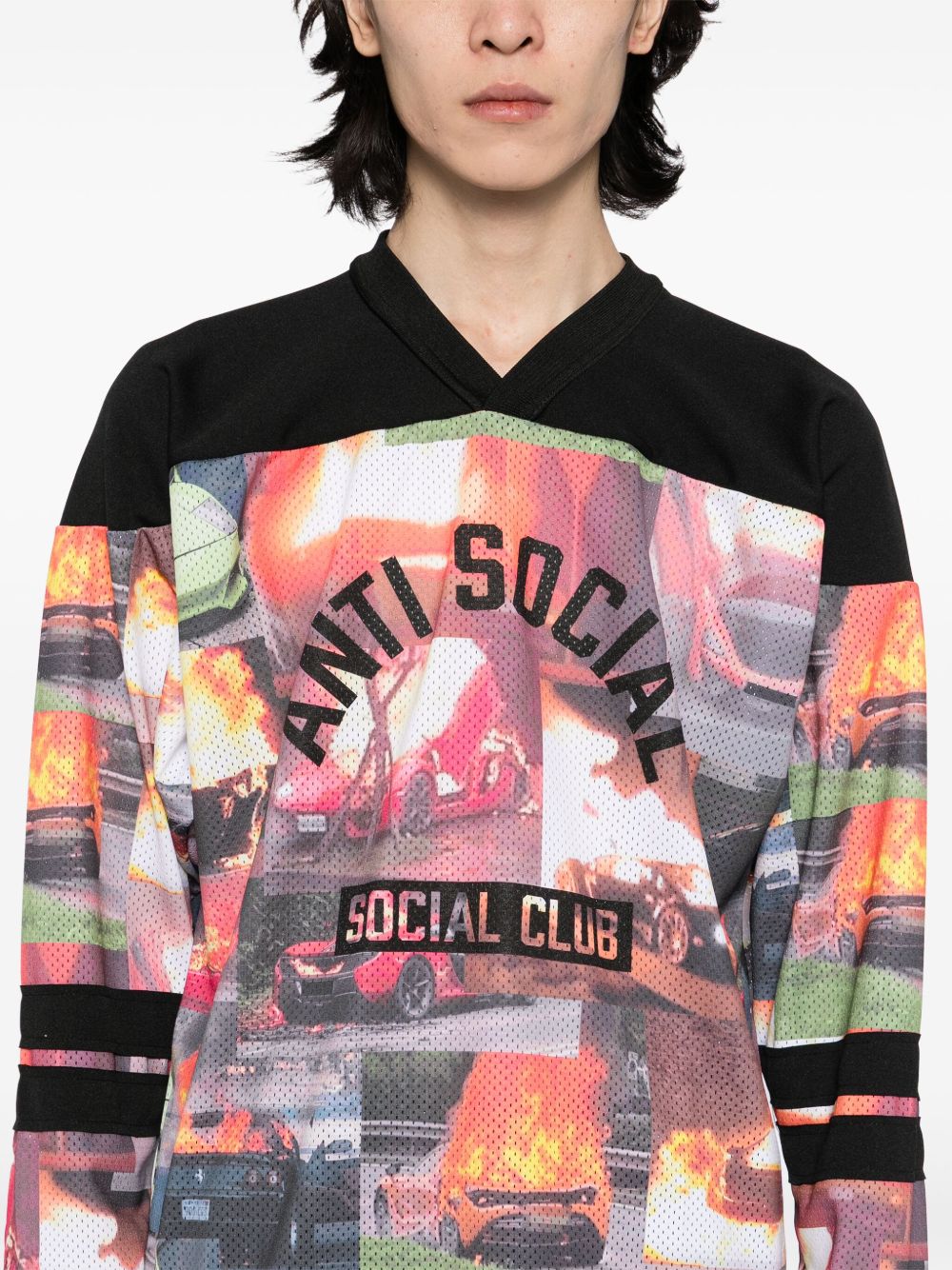 Burnout hockey jersey