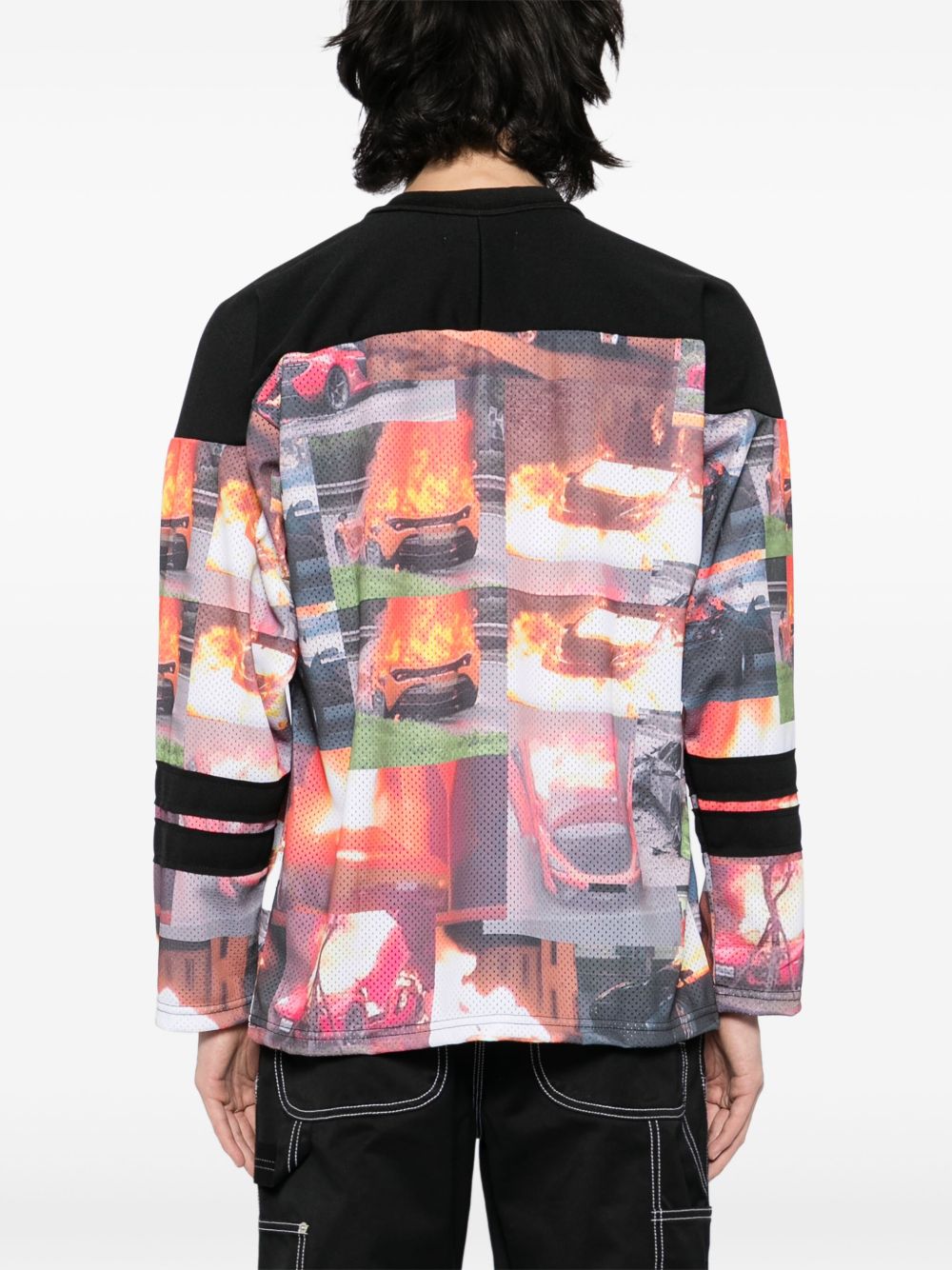 Burnout hockey jersey