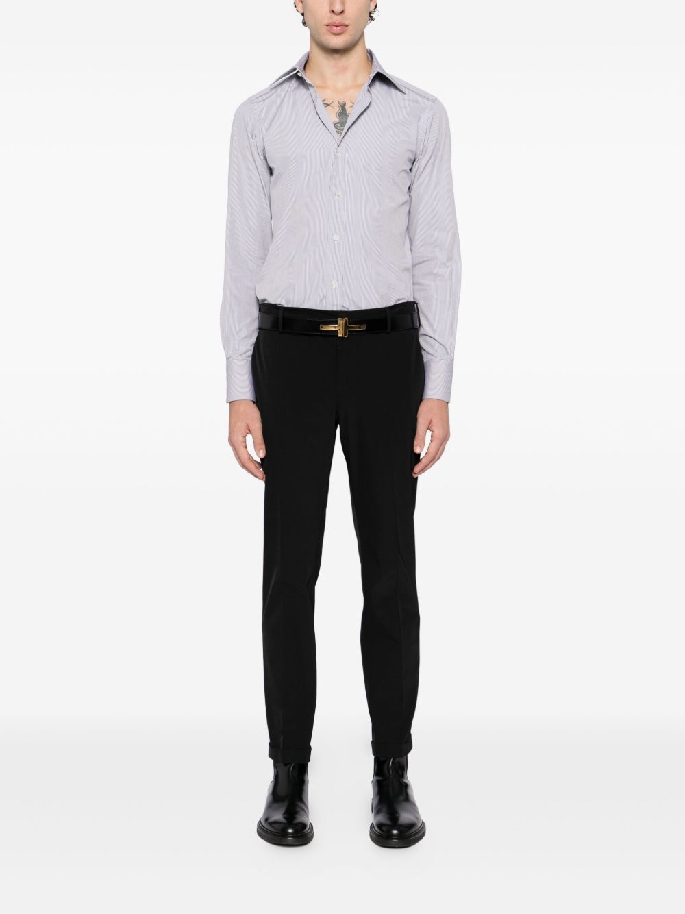 cotton striped shirt