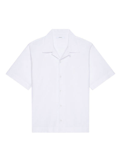 Revere-Collar Short-Sleeve Shirt