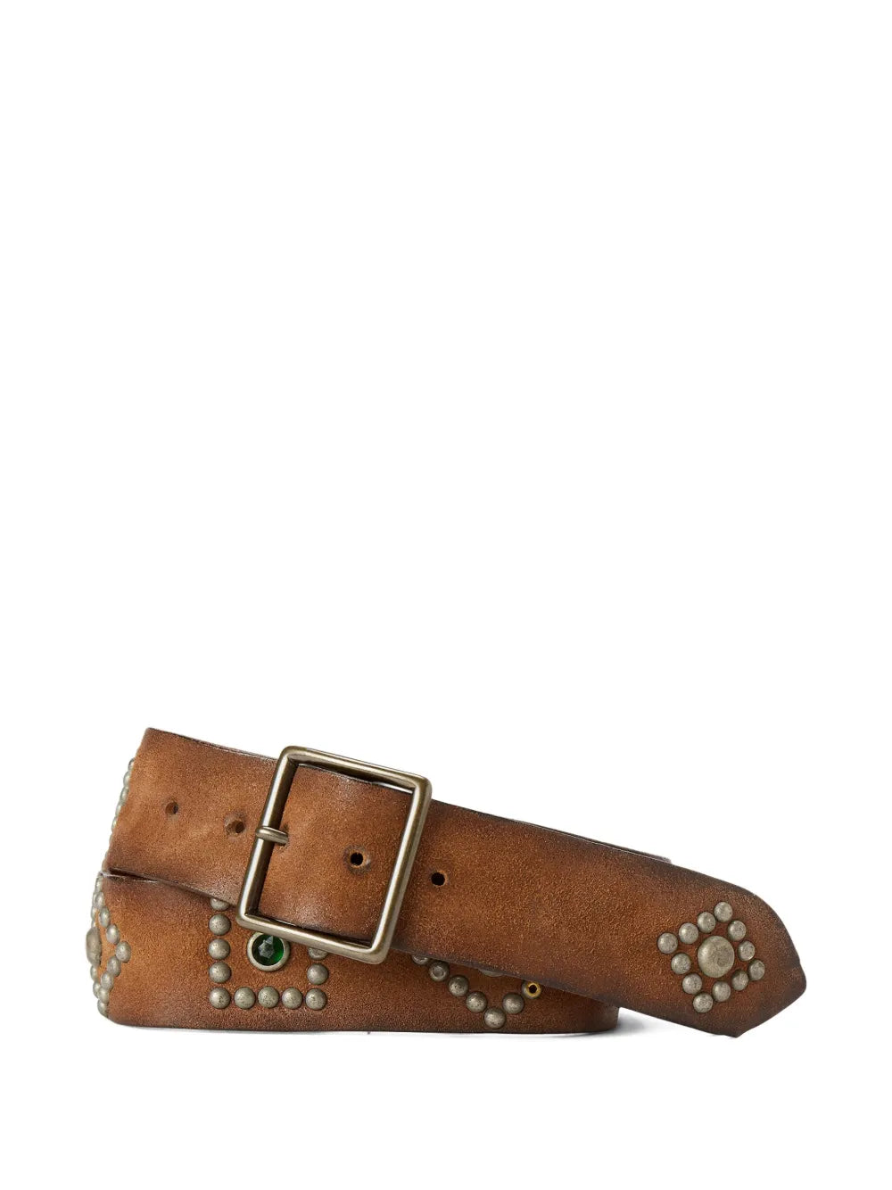 studded leather belt