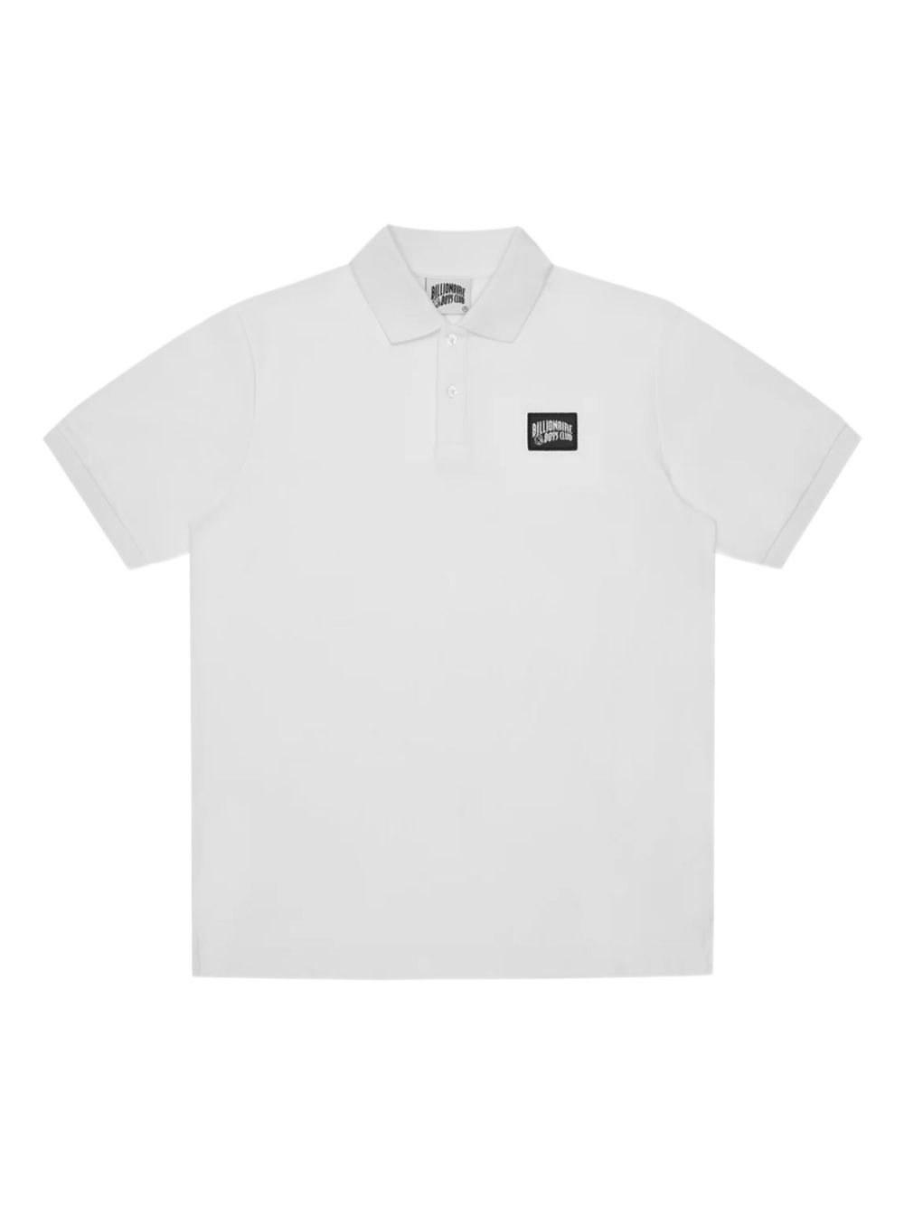 logo-patch polo shirt