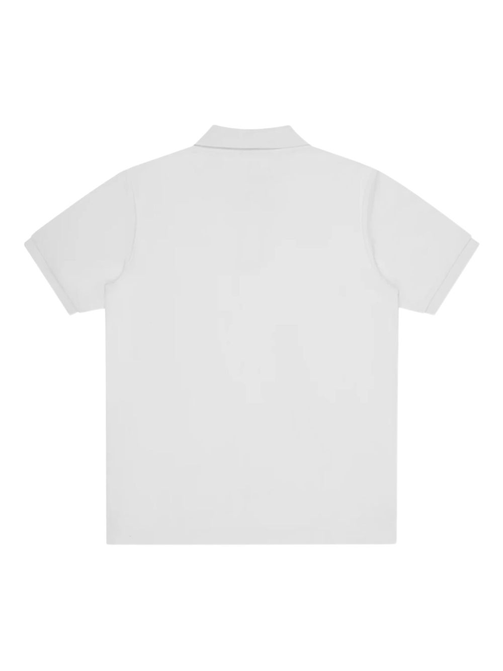 logo-patch polo shirt