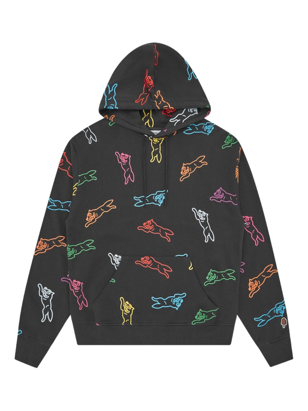 Running Dog graphic-print hoodie