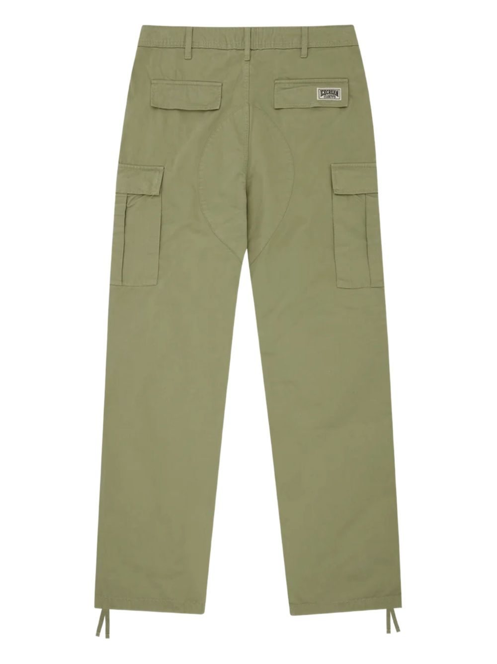 graphic-print cargo trousers