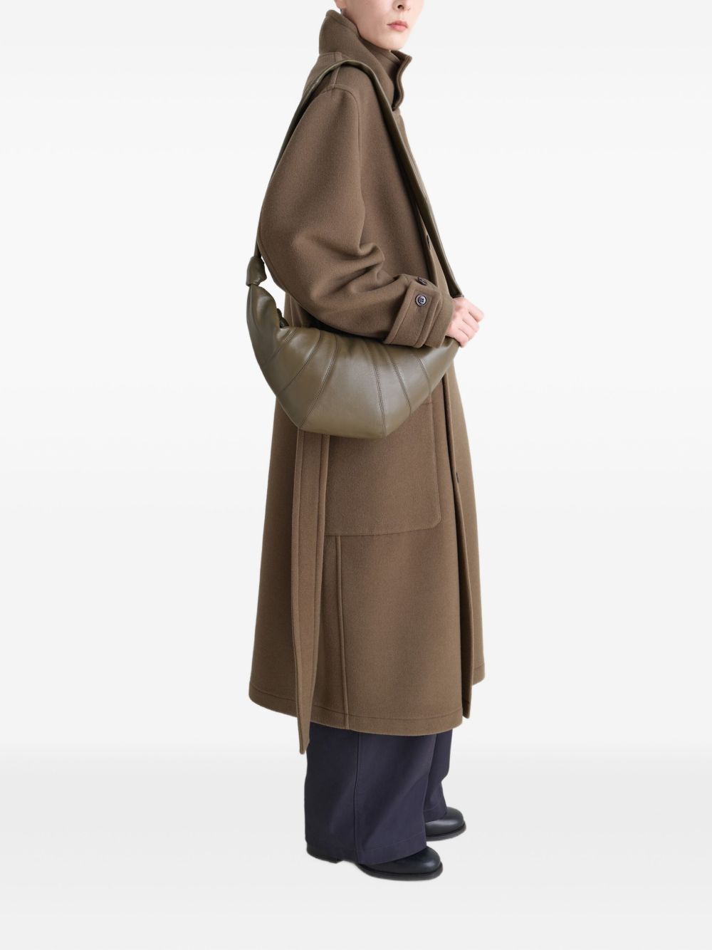 medium Croissant panelled shoulder bag