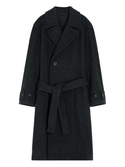 Belted Double-Breasted Coat