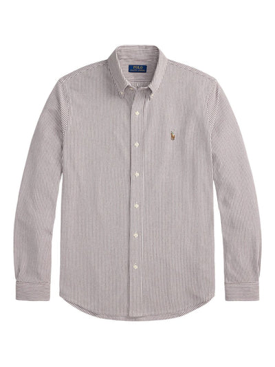 Striped Button-Up Shirt