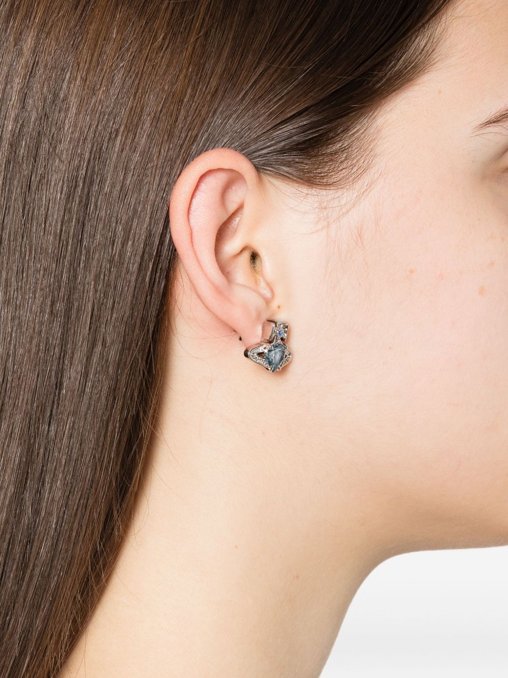 heart-shaped-stone earrings