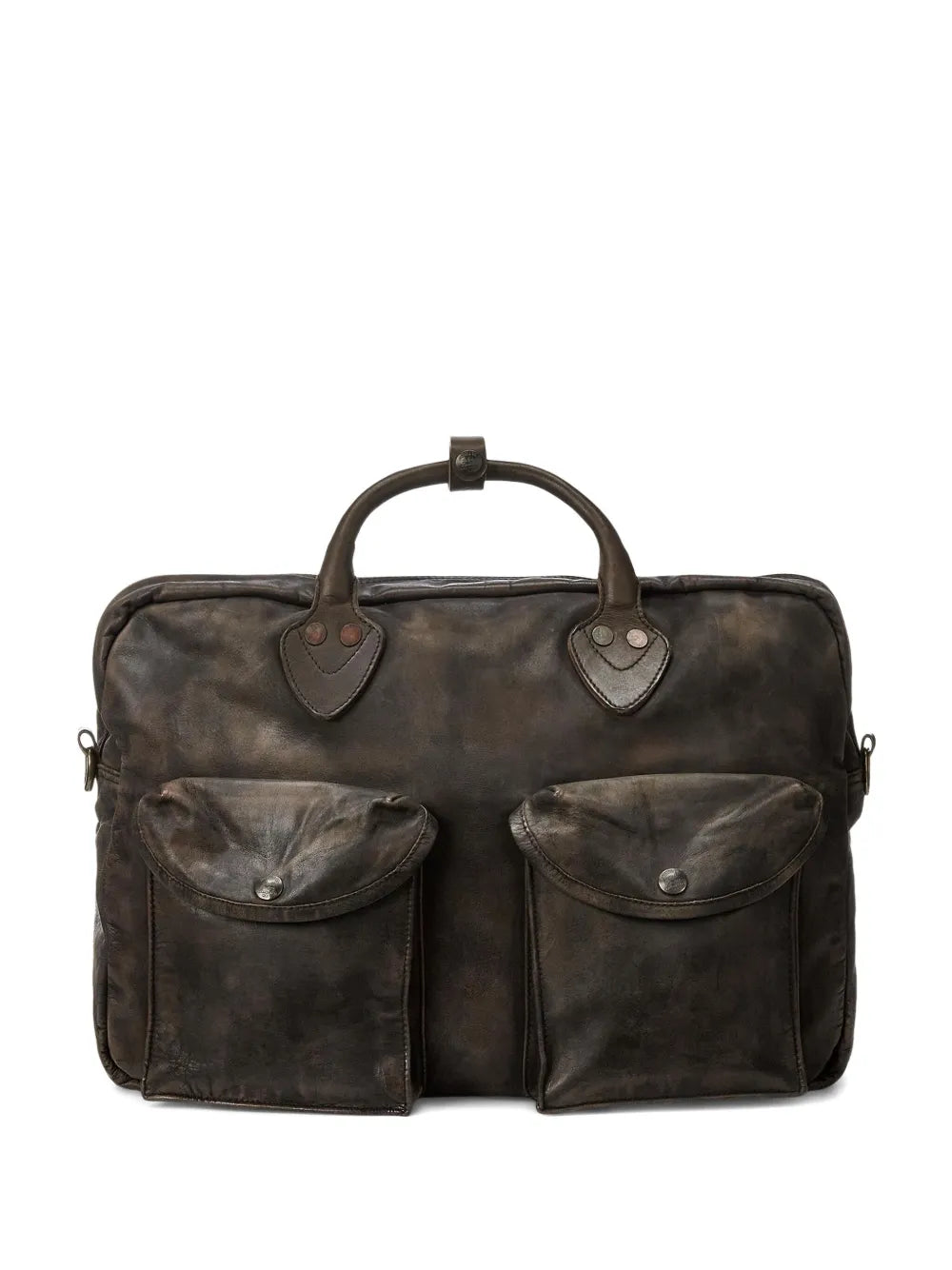 medium leather briefcase