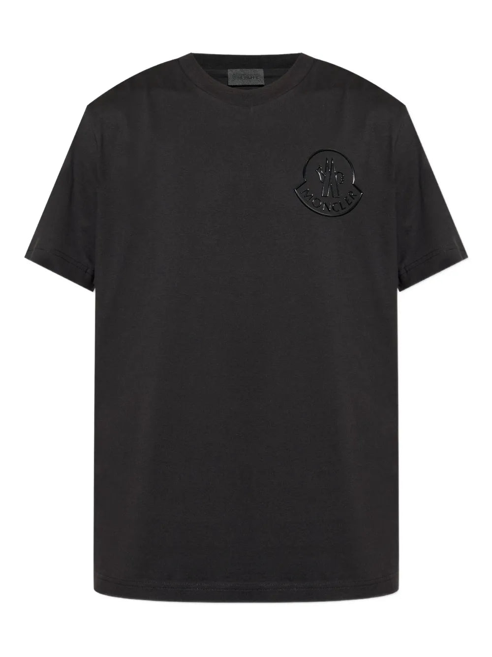 logo-embossed cotton T-shirt