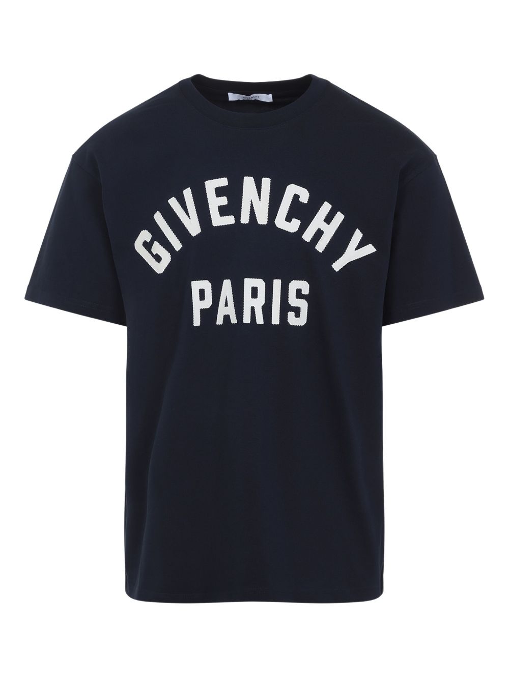lettering-print T-shirt