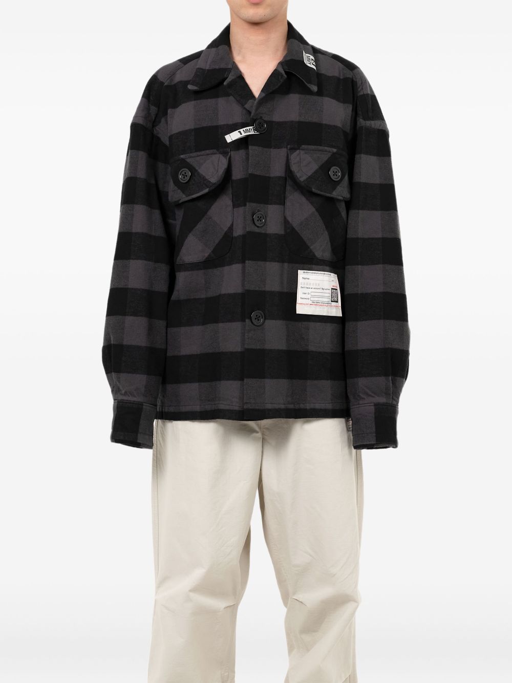 check pocket shirt