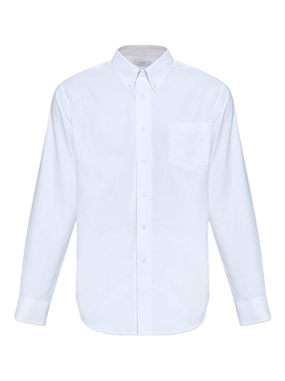 Embroidered Chest-Pocket Shirt