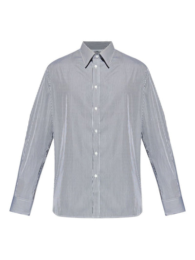 Striped Embroidered Shirt