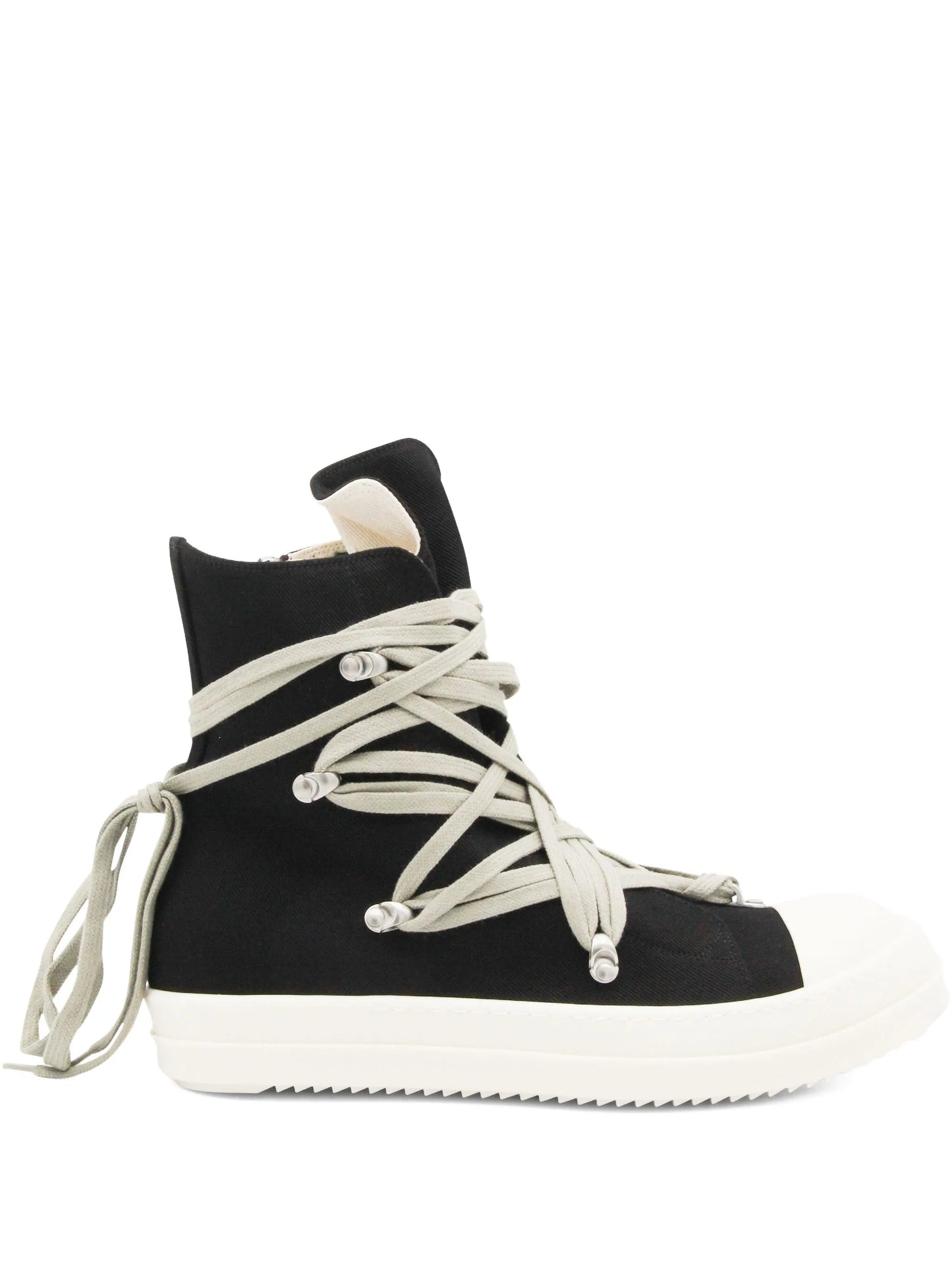 Lace-Up Hi-Top Sneakers