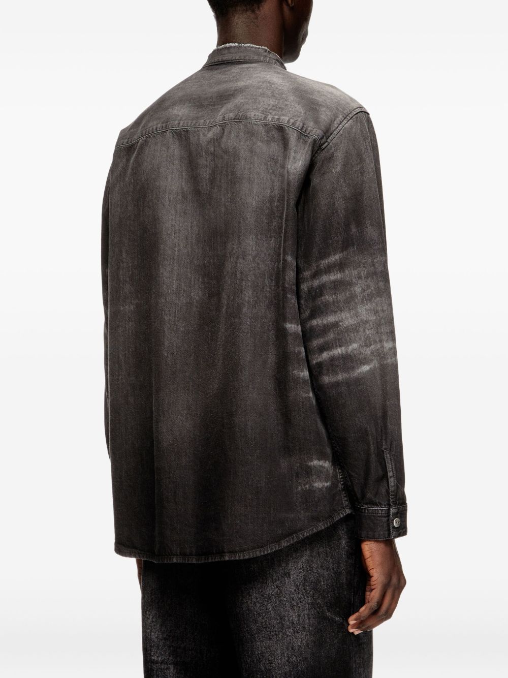 honeycomb denim shirt