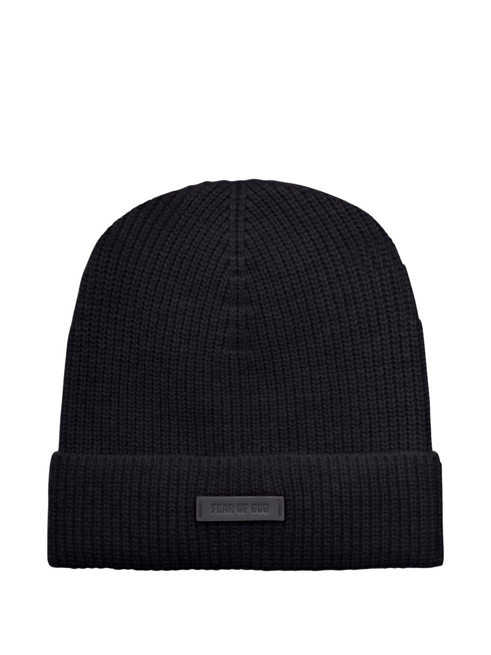 ribbed wool beanie