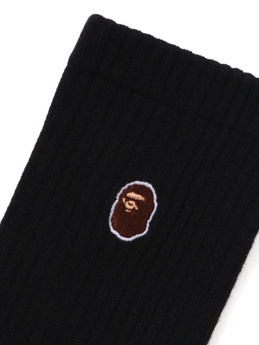 embroidered-logo socks