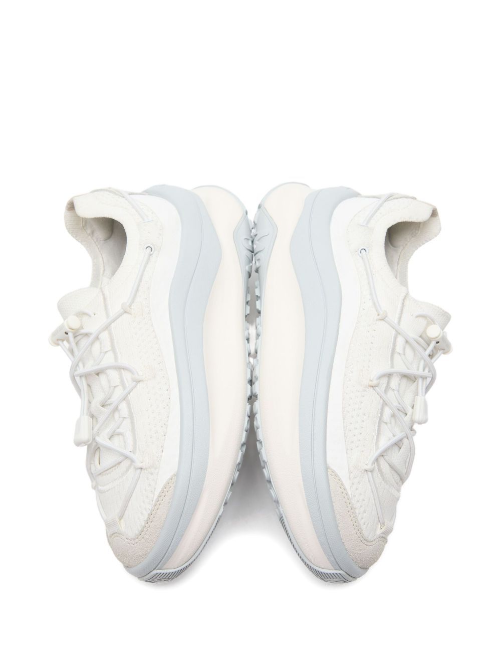 lace-up knitted sneakers