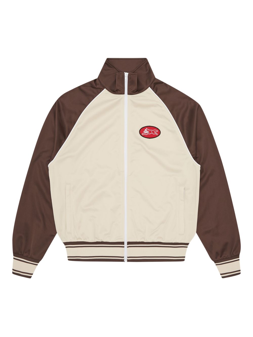 reglan-sleeve embroidered jacket