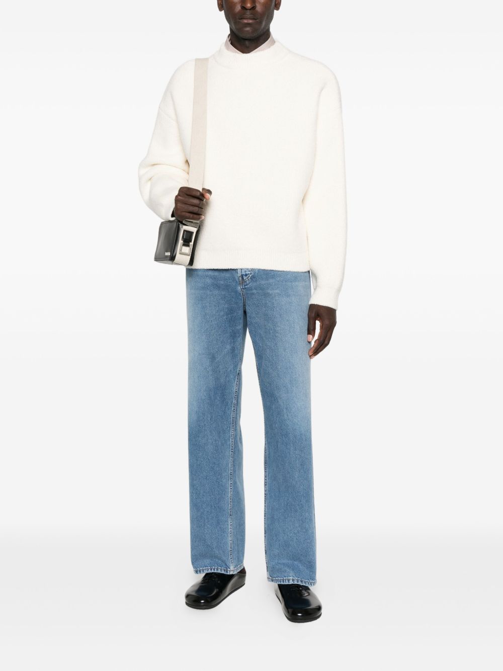 round-neck sweater