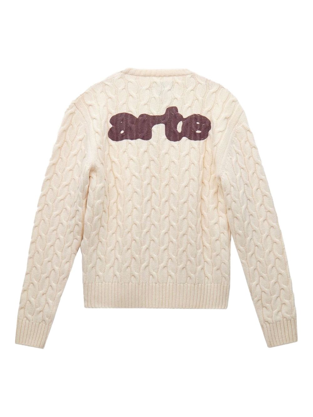 logo-print sweater