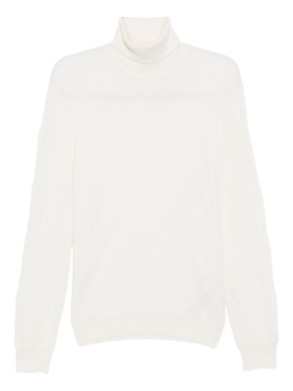 turtle-neck jumper