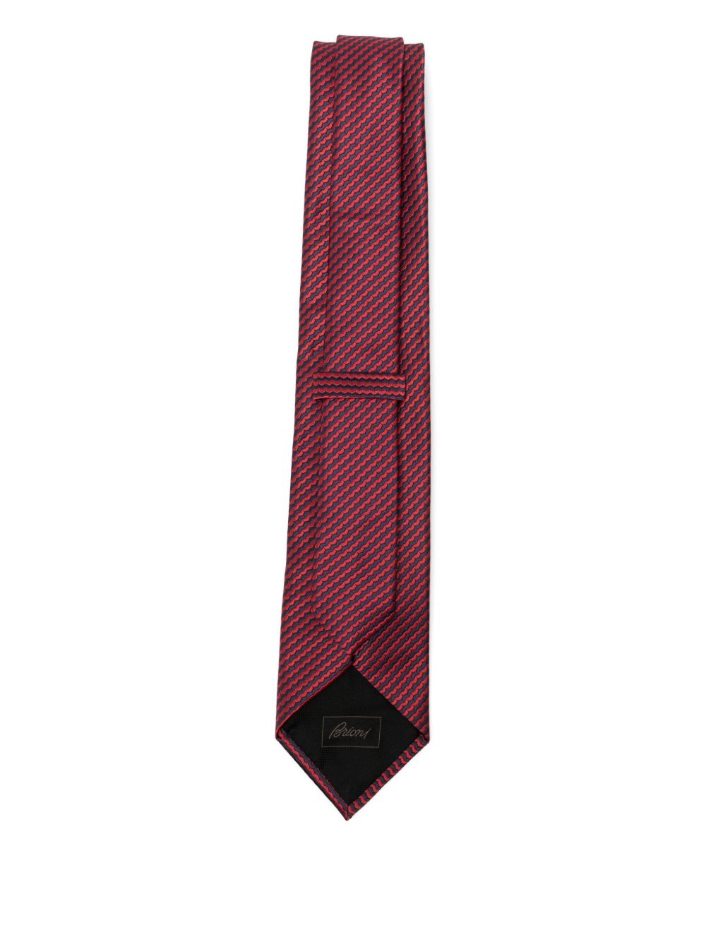 striped silk tie