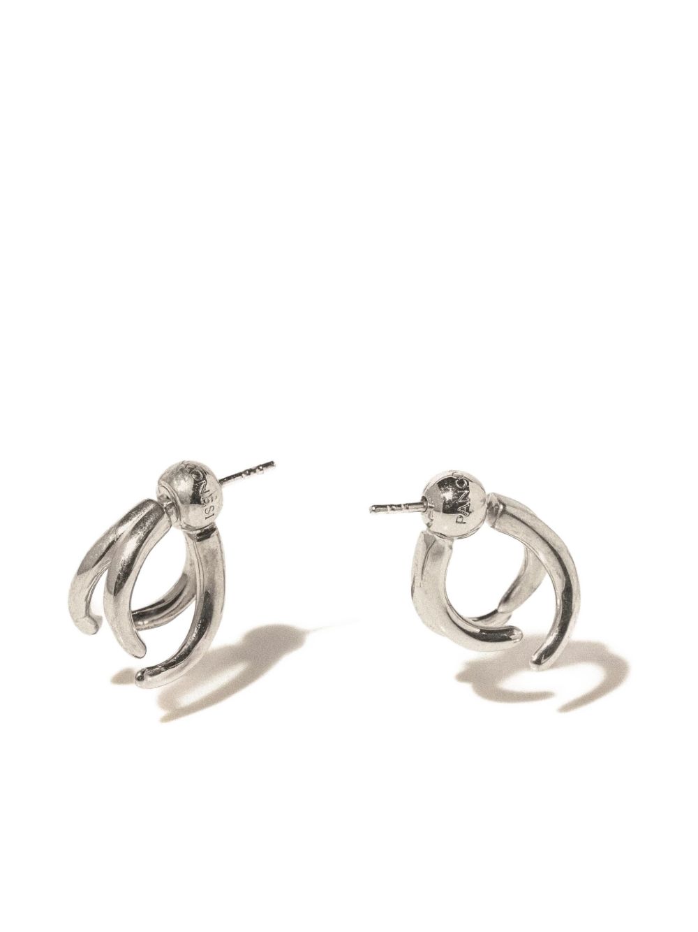 curved earrings