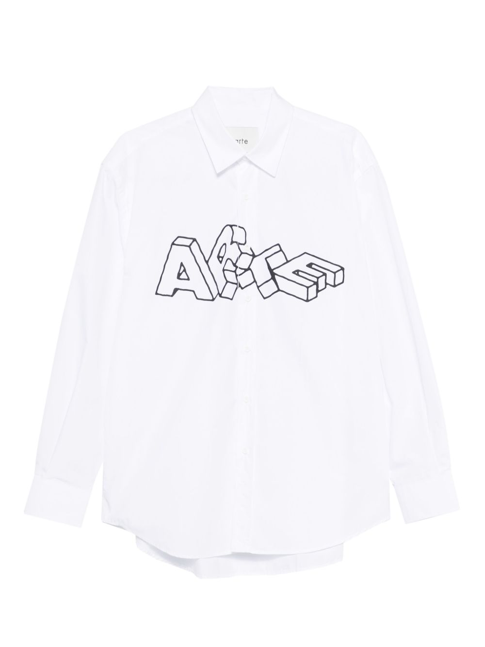 3D-lettering shirt