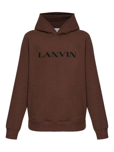 Logo-Embroidered Hoodie