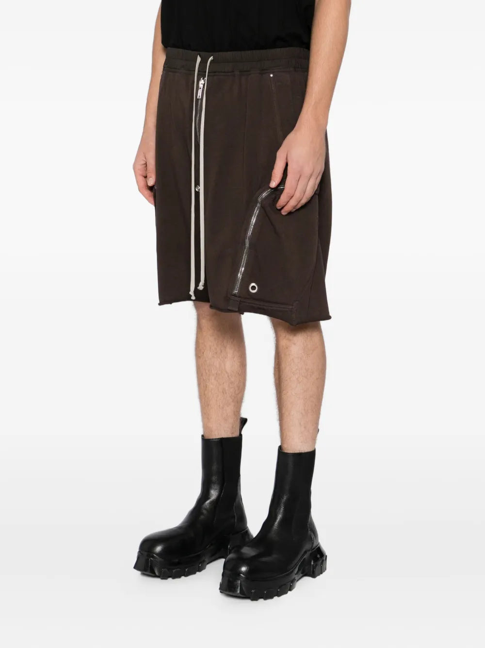 Eyelet-Embellished Cotton Shorts