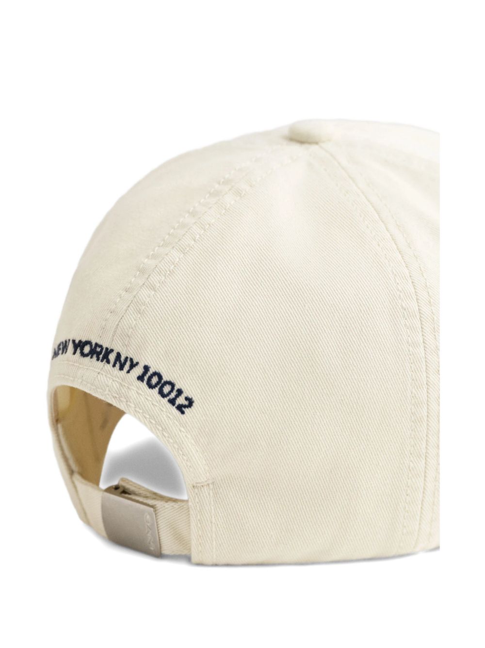 embroidered organic-cotton cap