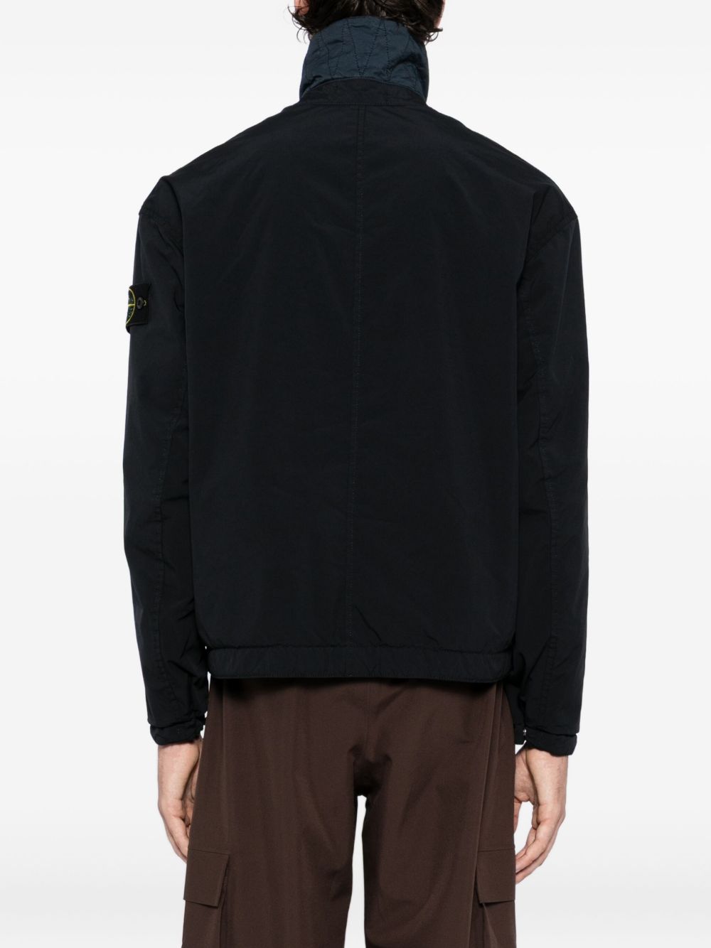 logo-patch jacket