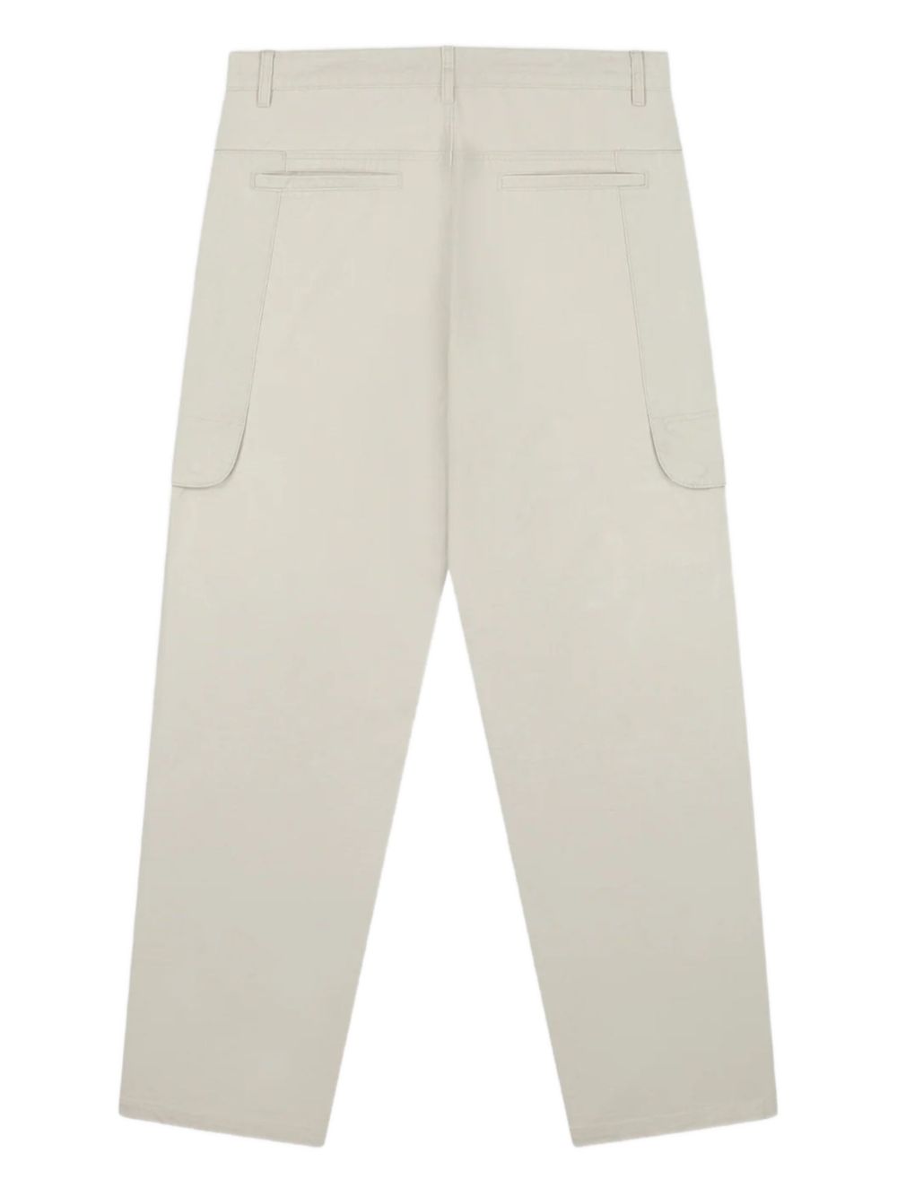 double-pocket cotton trousers