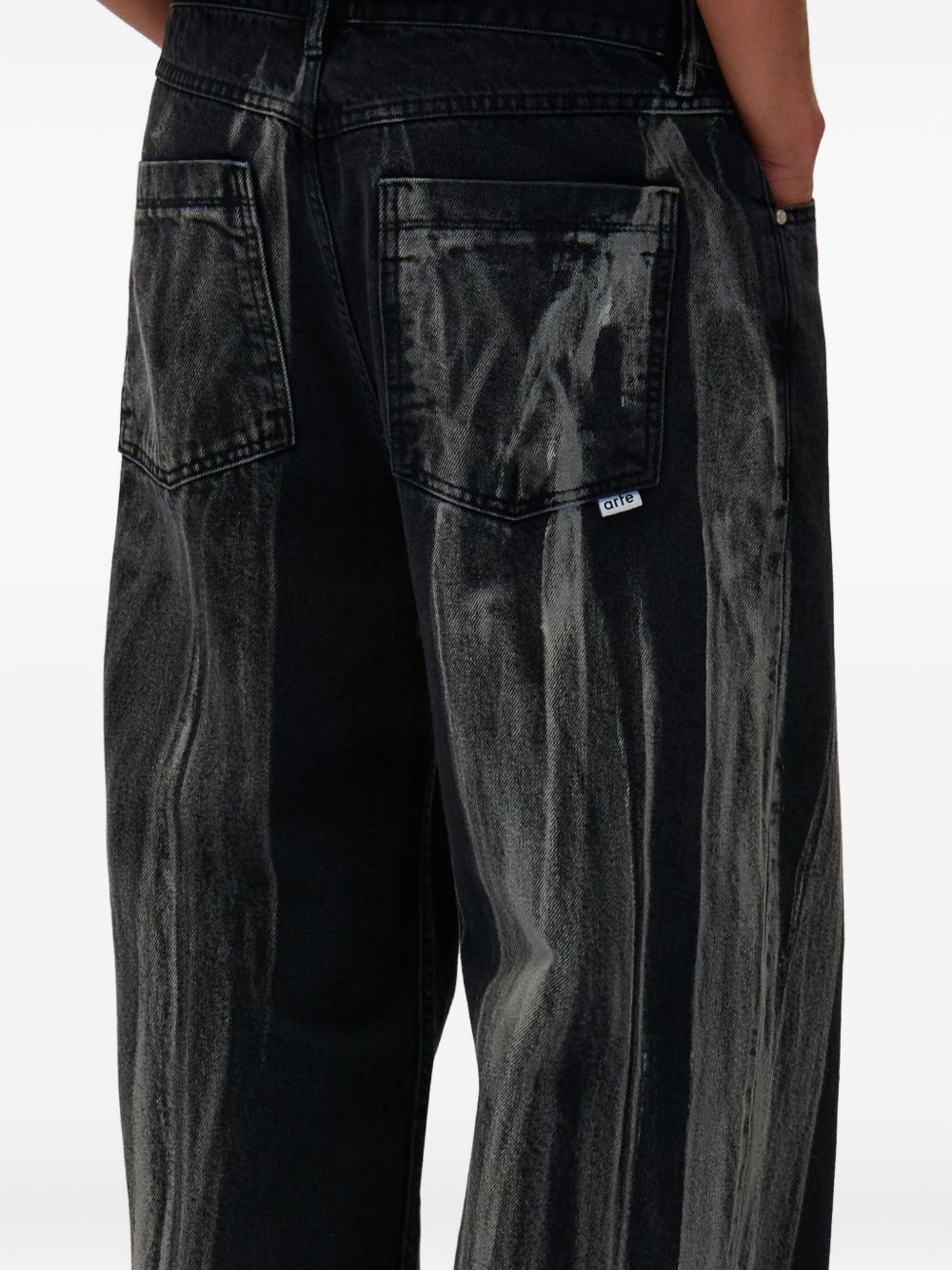 washed trousers