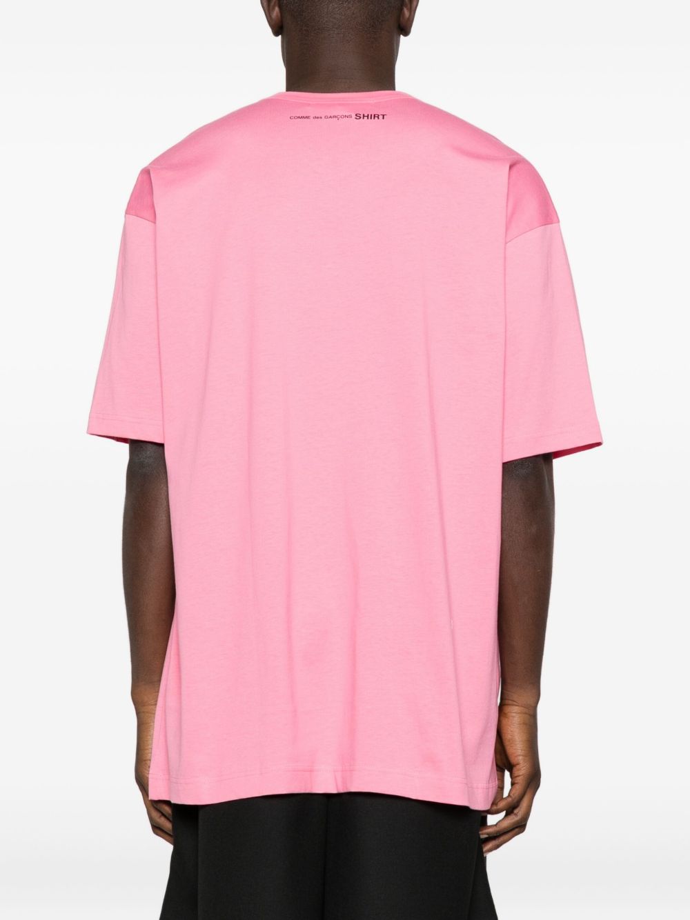 round-neck short-sleeves T-shirt