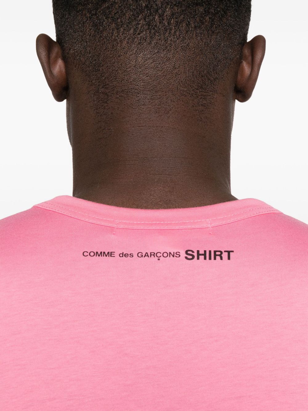round-neck short-sleeves T-shirt