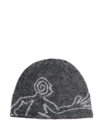 Figure-Motif Beanie