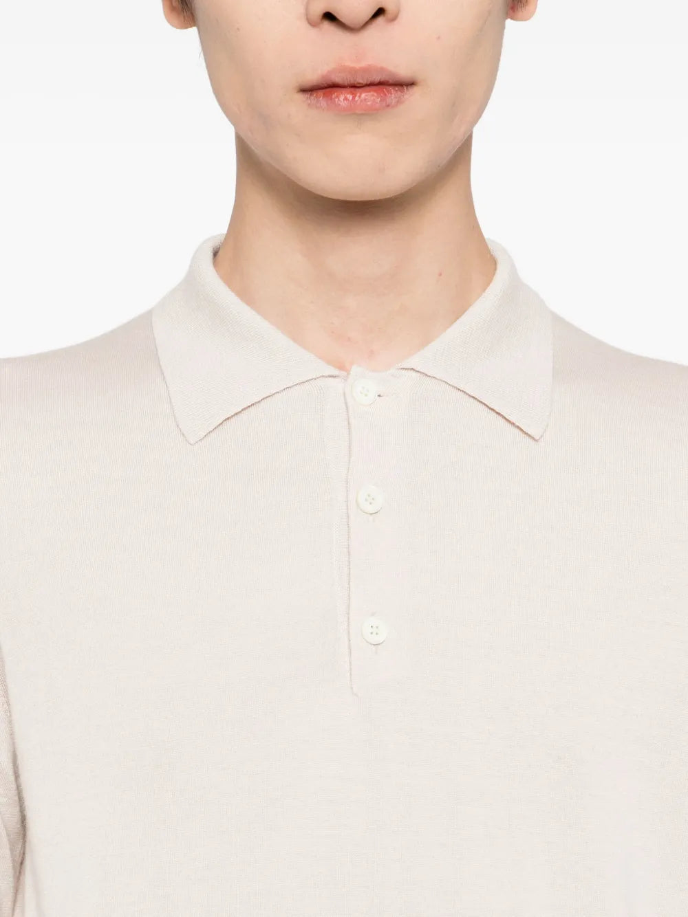Knitted Polo Shirt
