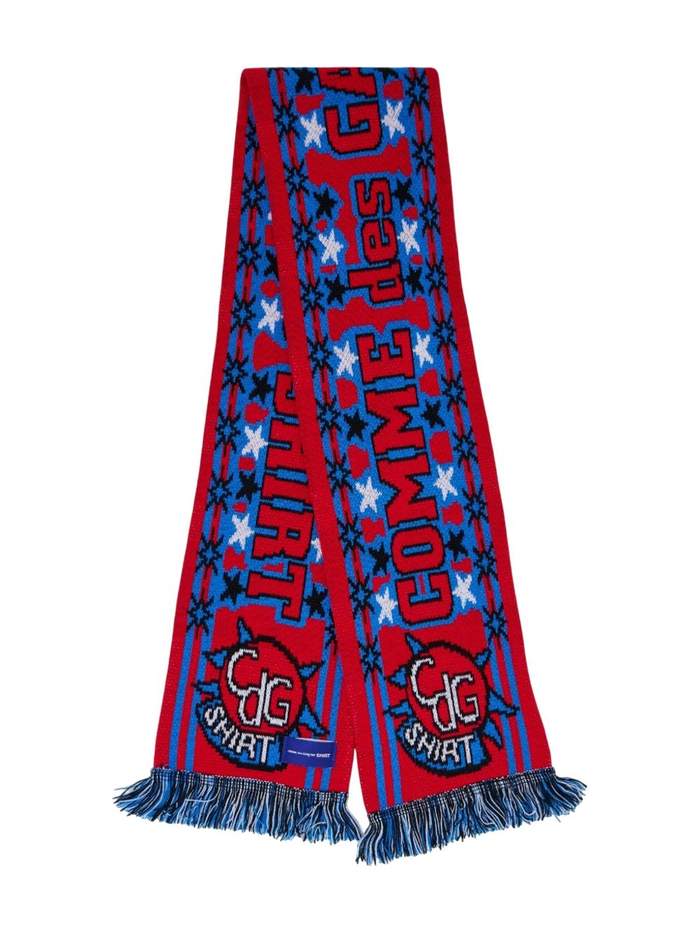 fringed football scarf