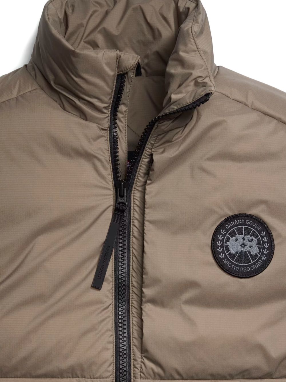 quilted logo vest