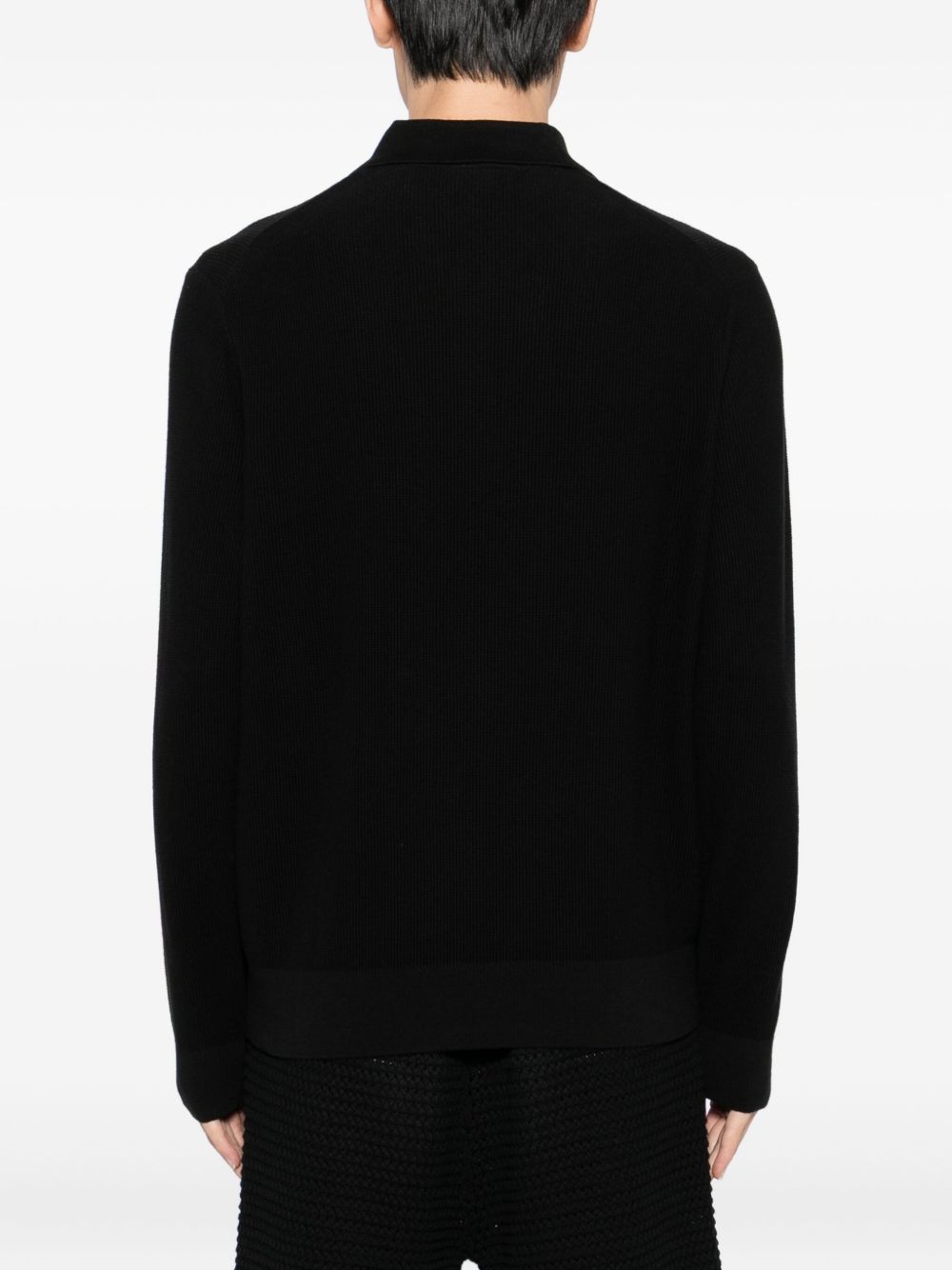 half-zip polo shirt