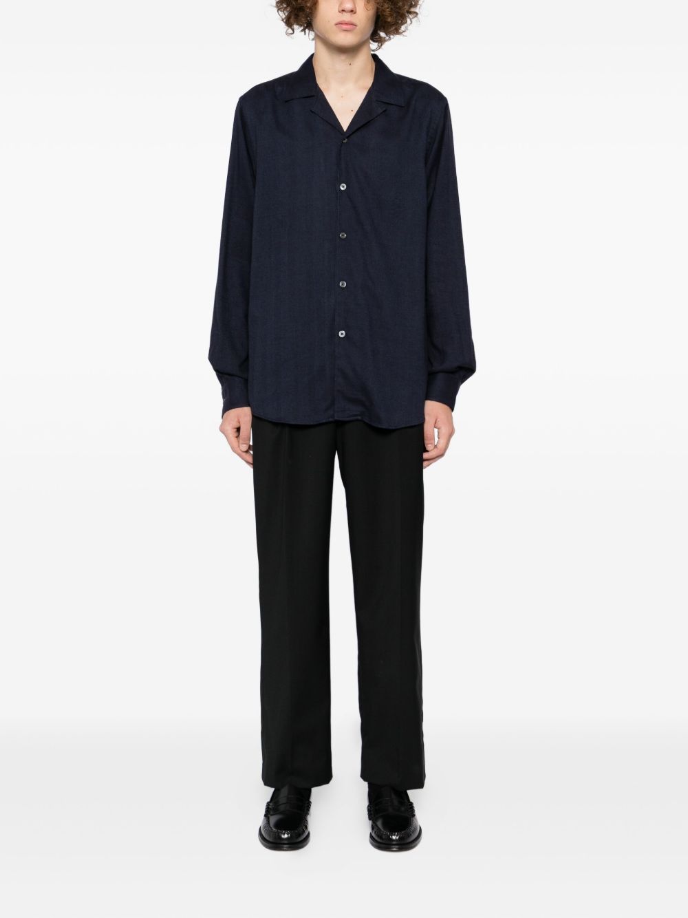 camp-collar shirt