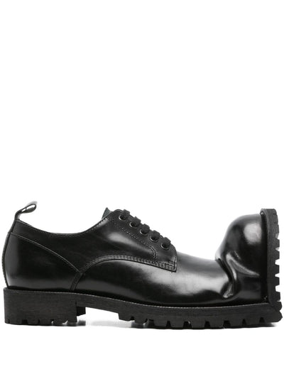 Asymmetric Lace-Up Shoes