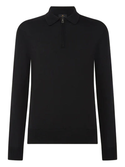 Kyle Half-Zip Long-Sleeve Polo Shirt