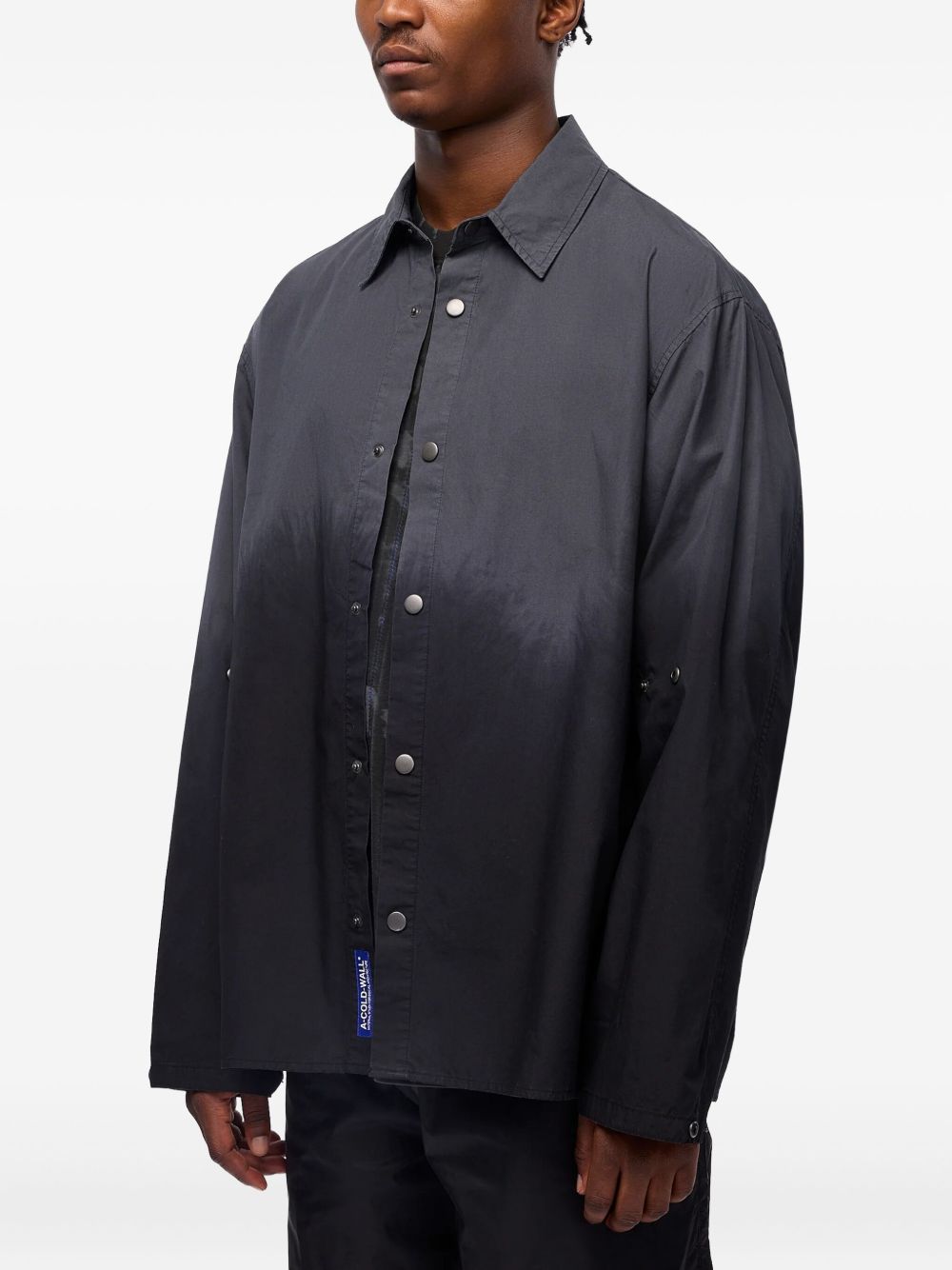 ombré cotton shirt