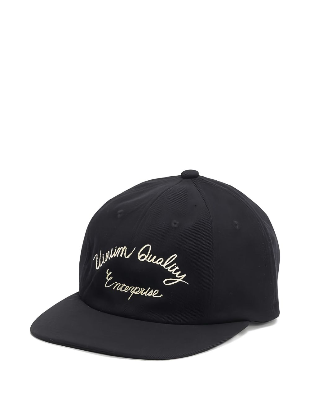 logo-detail wool-linen cap